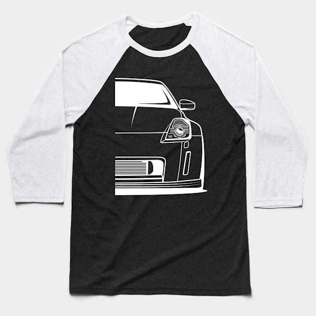 JDM Front 350Z Baseball T-Shirt by GoldenTuners